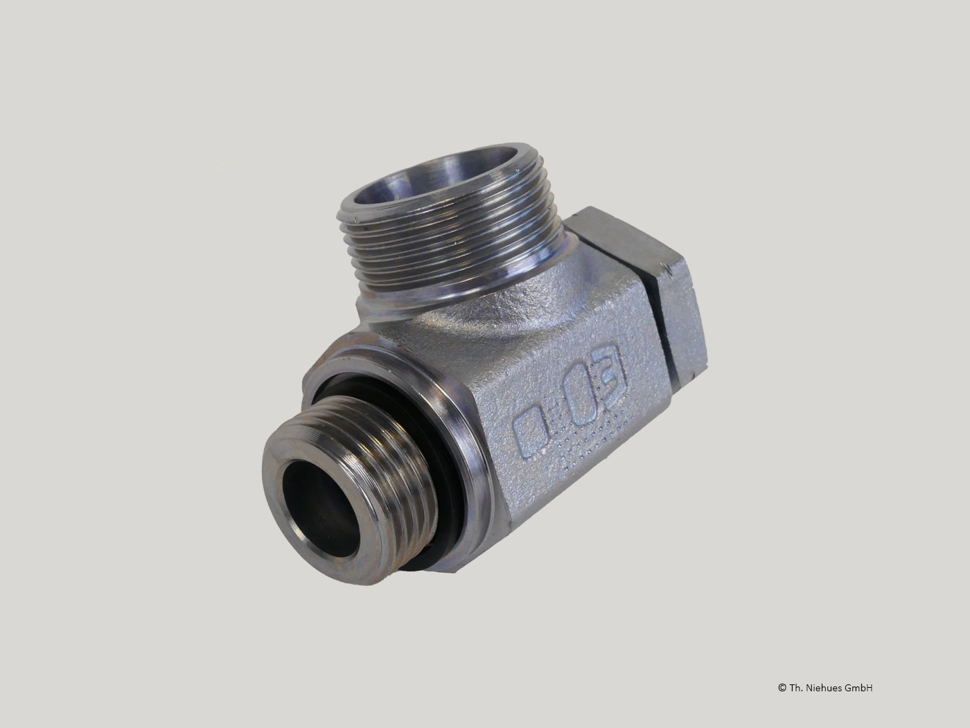 Parker W06L71 Winkel Verschraubung EO 6L , 1.4571 Parker W06L71 Winkel Verschraubung EO 6L , 1.4571