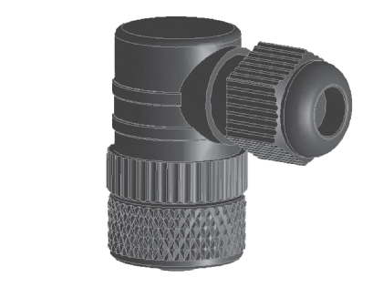 Hydac cable socket
ZBE 08  6006786
M12x1, 5pin
angled