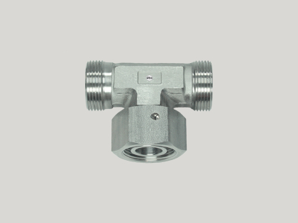 Edelstahl T-Kombiverschraubung mit Dichtkegel
ET-DKOL-12-OMD