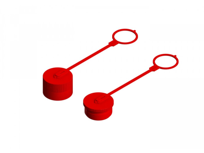 Staubschutz für Schraubkupplung Muffe nach ISO 14541
HS10-0-RT001
BG 3 - Rot