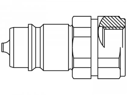 Parker SVK plug according to ISO 7241-1A
4V14G4X3-D
Size 3 - IG 3/8\\