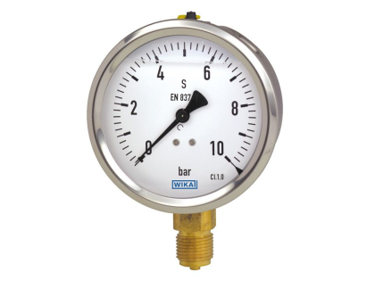 Glyzerinmanometer Dm 63
0-6 bar, G 1/4 unten